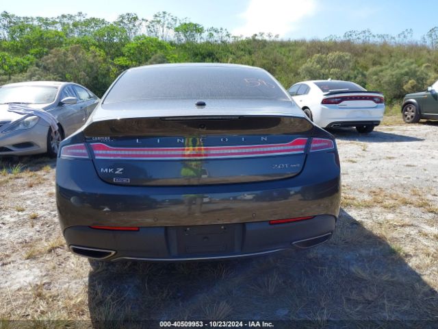 3LN6L5B94JR622186 Lincoln Mkz Premiere