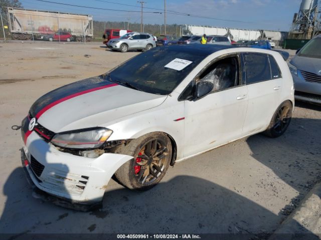 3VW547AU6GM069476 Volkswagen Golf Gti Se W/performance Package 4-door