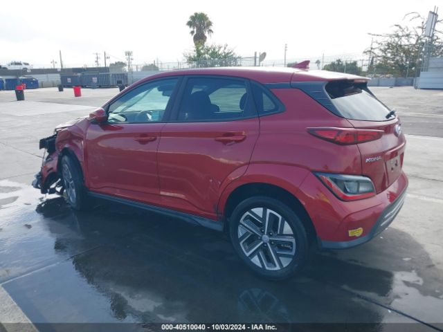 KM8K33AG0NU155074 Hyundai Kona Electric Sel