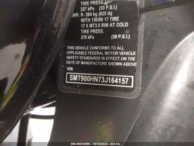 2003 TRIUMPH MOTORCYCLE BONNEVILLE SMT900HN73J164157 Photo 9