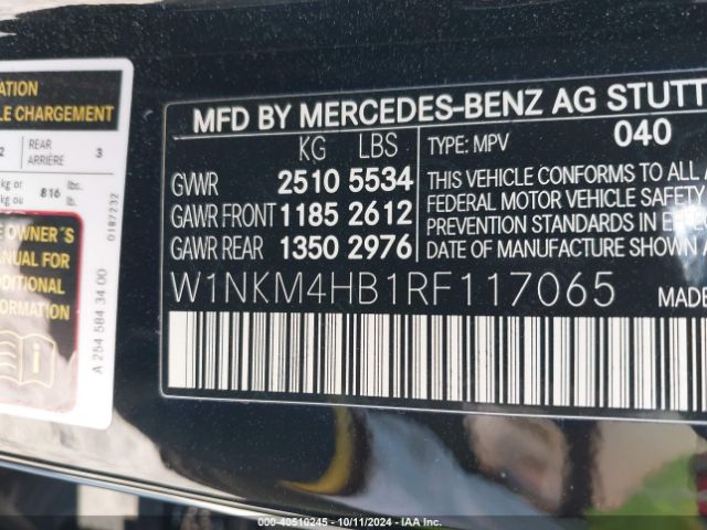 W1NKM4HB1RF117065 Mercedes-Benz Glc 300 4matic Suv