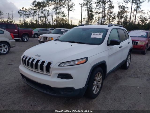 1C4PJLAB1GW216623 Jeep Cherokee Sport