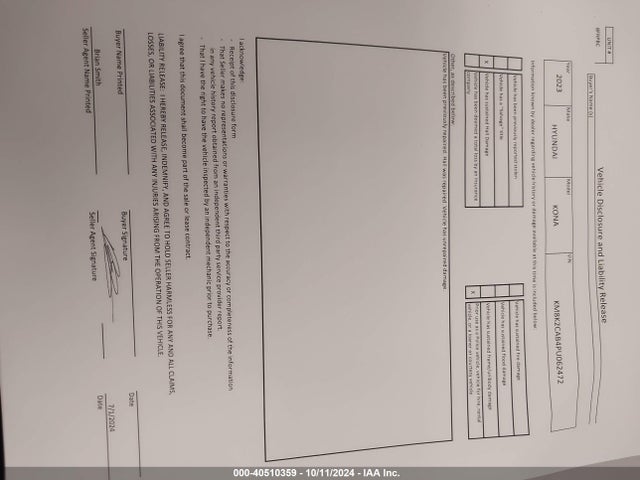 Hyundai Kona Se 2023 KM8K2CAB4PU062472 Image 18
