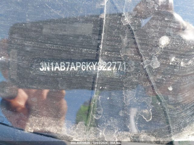 3N1AB7AP6KY322771 Nissan SENTRA SV