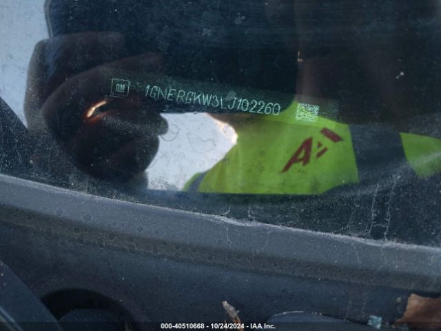 1GNERGKW3LJ102260 Chevrolet Traverse Fwd Lt Cloth