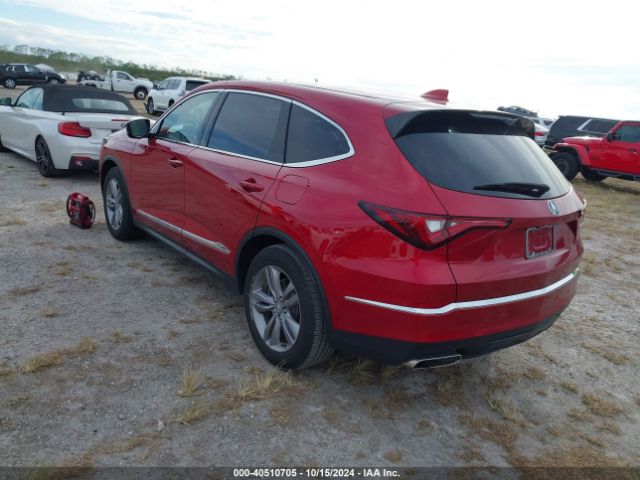 5J8YD9H39NL007899 Acura Mdx Standard