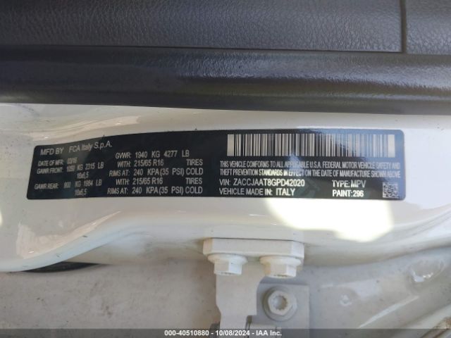 ZACCJAAT8GPD42020 Jeep Renegade Sport