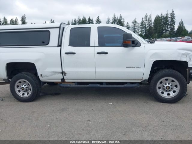 1GC2KUEG4JZ308303 Chevrolet Silverado 2500hd Wt