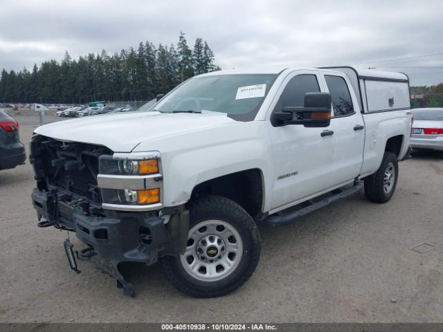 1GC2KUEG4JZ308303 Chevrolet Silverado 2500hd Wt
