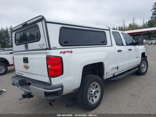 1GC2KUEG4JZ308303 Chevrolet Silverado 2500hd Wt