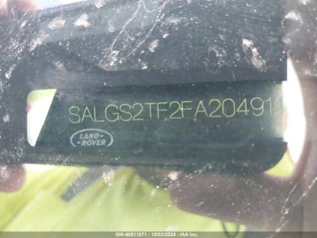SALGS2TF2FA204914 Land Rover Range Rover 5.0l V8 Supercharged