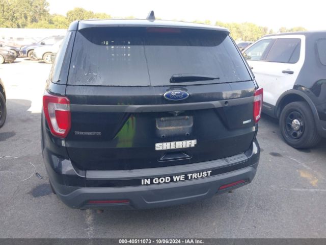 1FM5K8AR5JGA71324 Ford Police Interceptor Utility