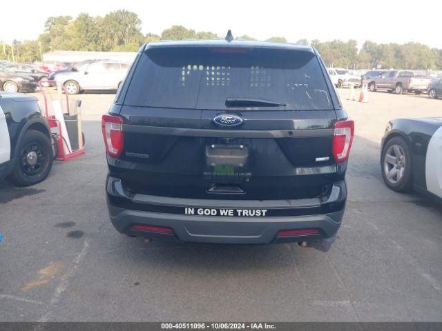 1FM5K8AR1JGA71319 Ford Police Interceptor Utility