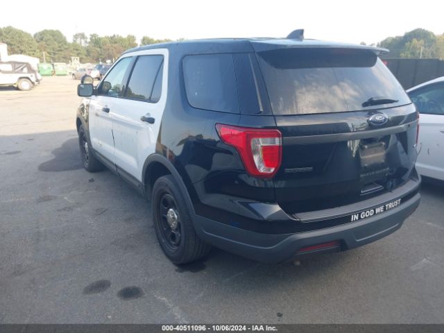 1FM5K8AR1JGA71319 Ford Police Interceptor Utility