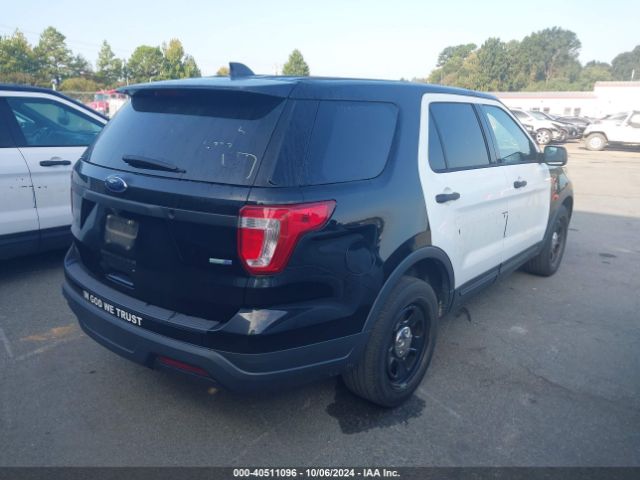 1FM5K8AR1JGA71319 Ford Police Interceptor Utility