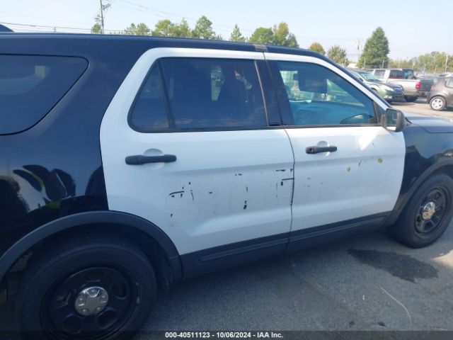 1FM5K8AR6JGB91634 Ford Police Interceptor Utility