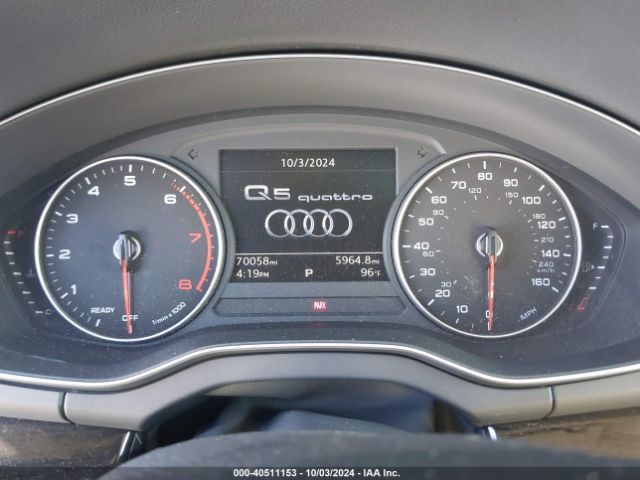 WA1BNAFY5J2076679 Audi Q5 2.0t Premium/2.0t Tech Premium