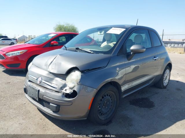 2013 FIAT 500 3C3CFFAR3DT554528 Photo 1