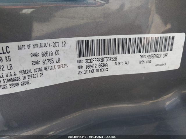 2013 FIAT 500 3C3CFFAR3DT554528 Photo 8