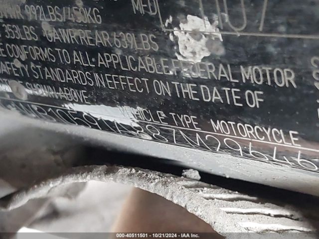 2008 BMW K1200 WB10591A88ZM29646 Photo 9