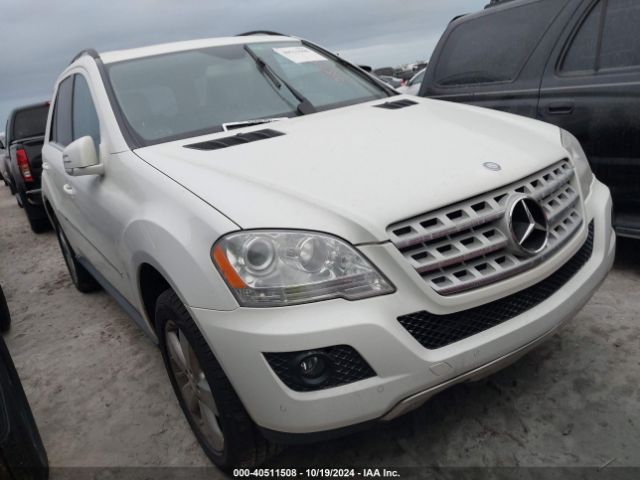 2011 MERCEDES-BENZ M-CLASS 4JGBB5GB6BA713095