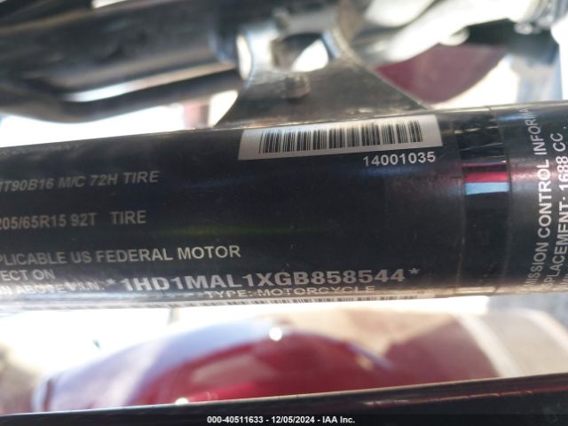 2016 HARLEY-DAVIDSON FLHTCUTG 1HD1MAL1XGB858544 Photo 9