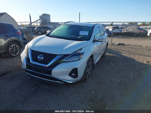 5N1AZ2BS0NC124081 Nissan Murano Sv Intelligent Awd