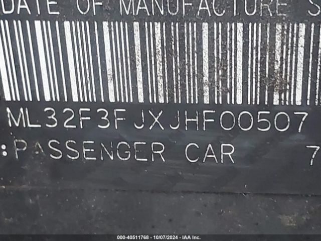 2018 MITSUBISHI MIRAGE G4 ML32F3FJXJHF00507 Photo 8