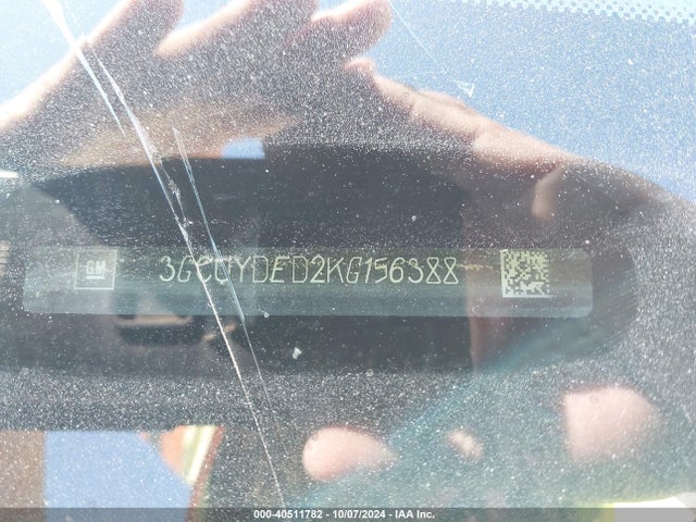 Chevrolet Silverado 1500 Lt 2019 3GCUYDED2KG156388 Image 9