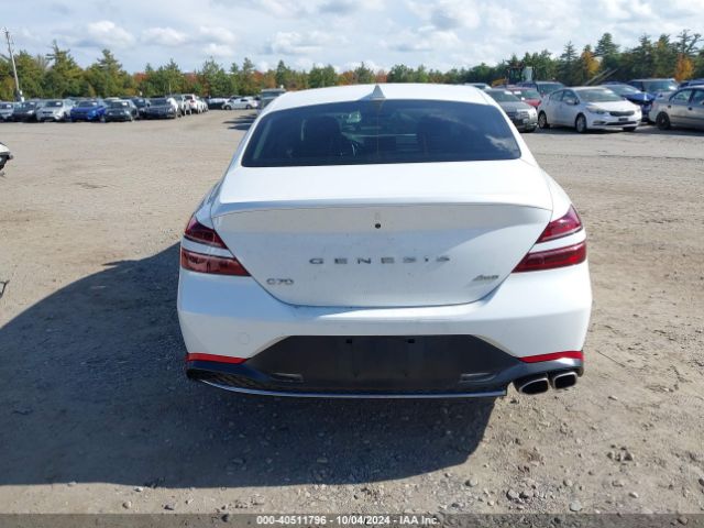 KMTG34TA7NU096695 Genesis G70 2.0t Awd