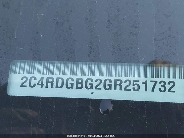 2C4RDGBG2GR251732 Dodge Grand Caravan American Value Pkg