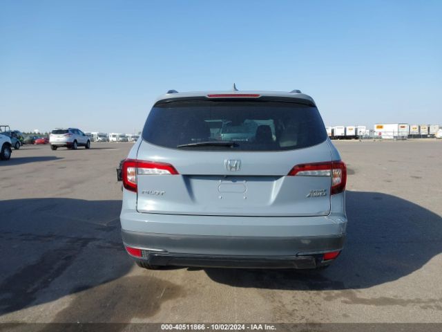 5FNYF6H34NB041338 Honda Pilot Awd Sport