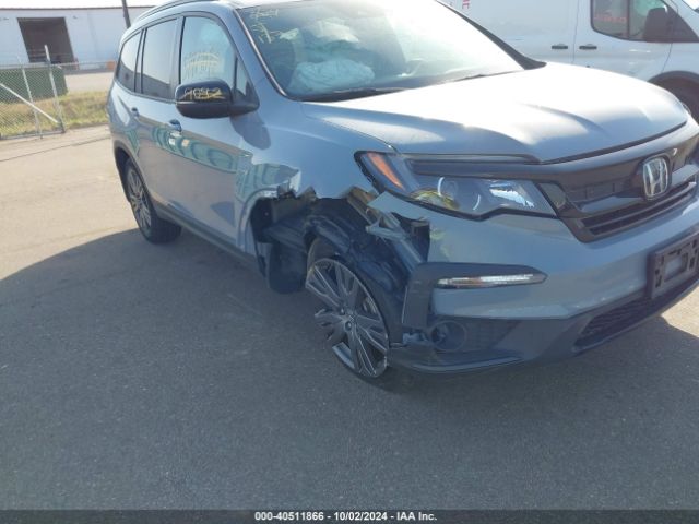 5FNYF6H34NB041338 Honda Pilot Awd Sport