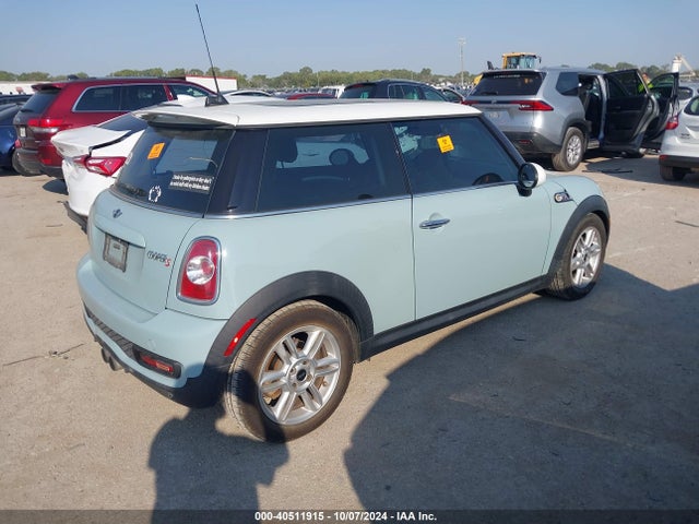 2012 MINI COOPER S WMWSV3C54CT387445 Photo 3