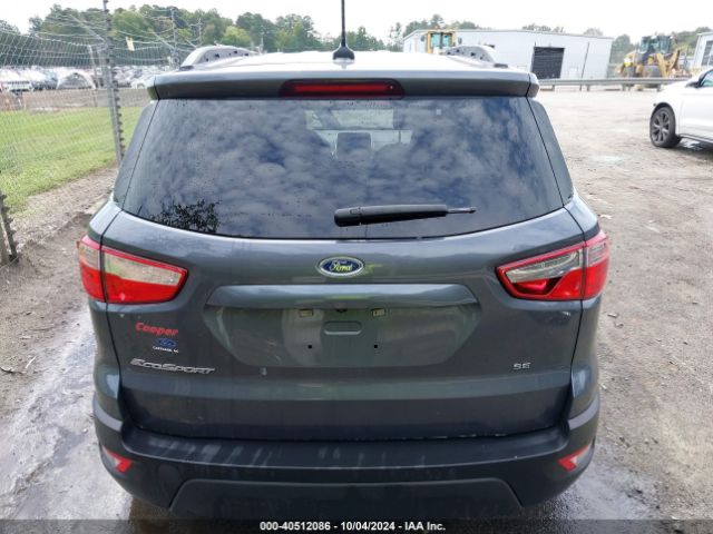 MAJ3S2GE5MC448684 Ford Ecosport Se