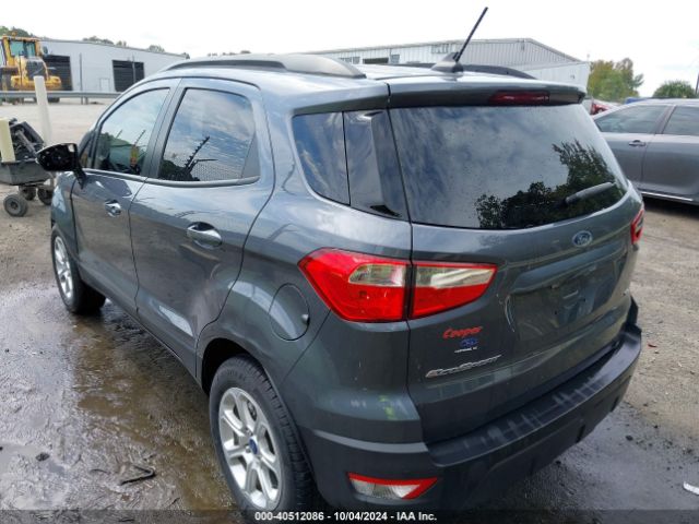 MAJ3S2GE5MC448684 Ford Ecosport Se