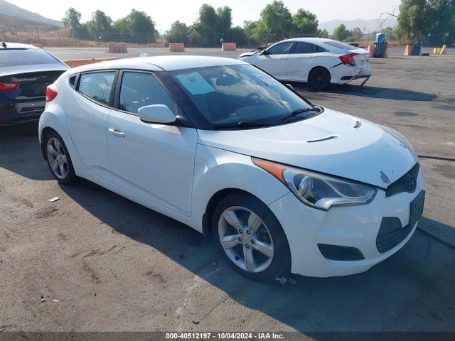 Hyundai Veloster Base W/gray 2014 KMHTC6AD3EU195581 Image 1
