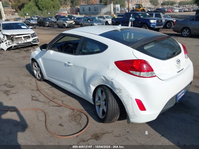 Hyundai Veloster Base W/gray 2014 KMHTC6AD3EU195581 Image 3