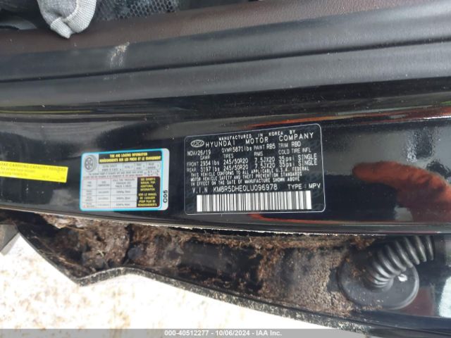 KM8R5DHE0LU096978 Hyundai Palisade Limited