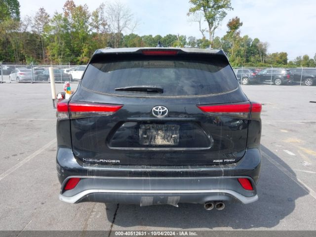 5TDLZRBH2MS082598 Toyota Highlander Xse
