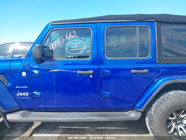1C4HJXEN3JW211737 Jeep Wrangler Unlimited Sahara 4x4