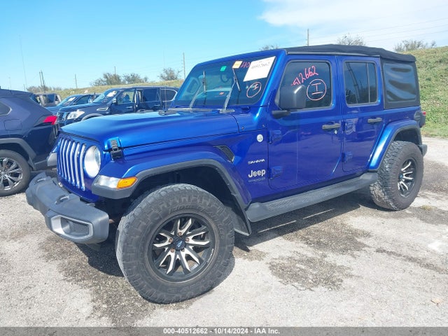 1C4HJXEN3JW211737 Jeep Wrangler Unlimited Sahara 4x4