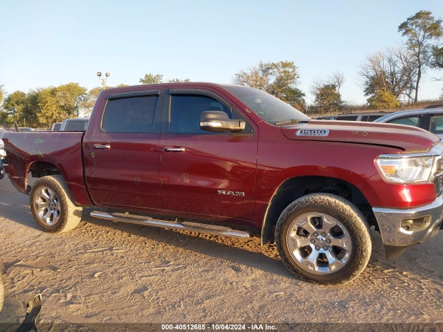 1C6SRFFT8KN547470 RAM 1500 Big Horn/lone Star  4x4 5'7 Box