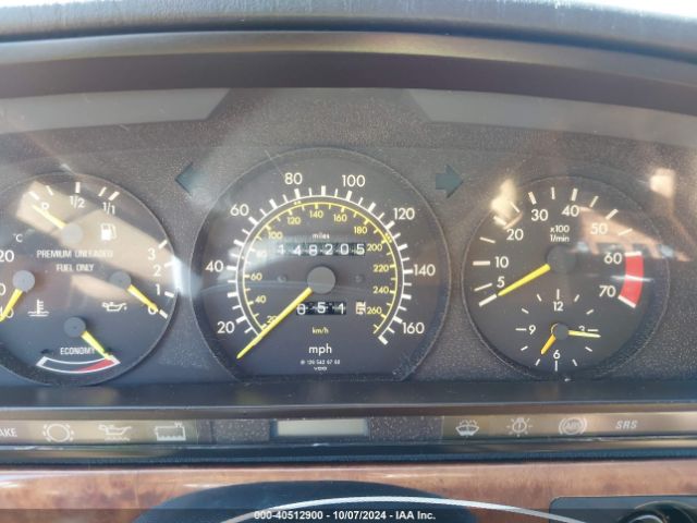 1990 MERCEDES-BENZ 560 WDBCA39EXLA516969 Photo 6