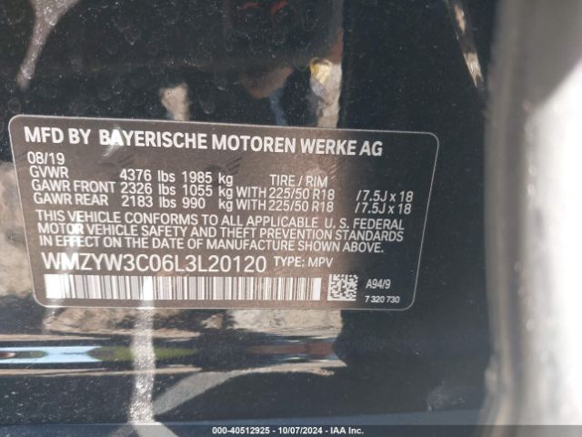 2020 MINI COUNTRYMAN WMZYW3C06L3L20120 Photo 8