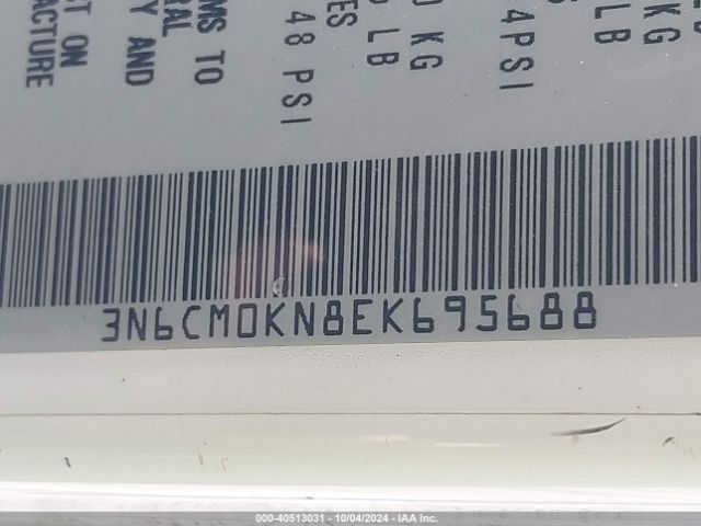 3N6CM0KN8EK695688 Nissan Nv200 S/sv