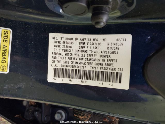 19UUA8F56EA008297 Acura Tl 3.5