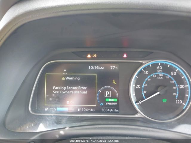 1N4AZ1CP0LC301059 Nissan Leaf Sv 40 Kwh