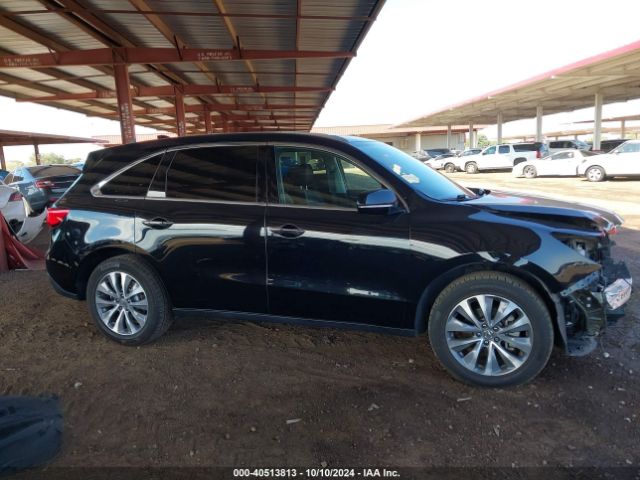 5FRYD3H4XGB017804 Acura Mdx Technology   Acurawatch Plus Packages/technology Package
