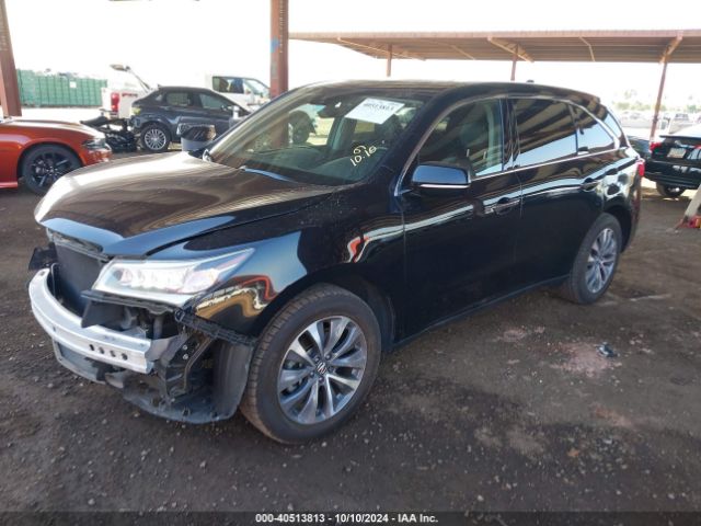 5FRYD3H4XGB017804 Acura Mdx Technology   Acurawatch Plus Packages/technology Package